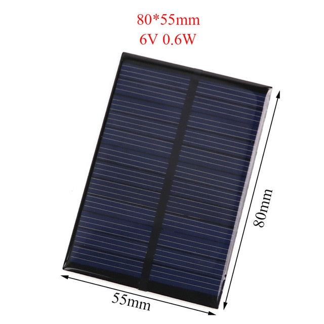 Solar Panel DIY For Battery Cell Phone Charger