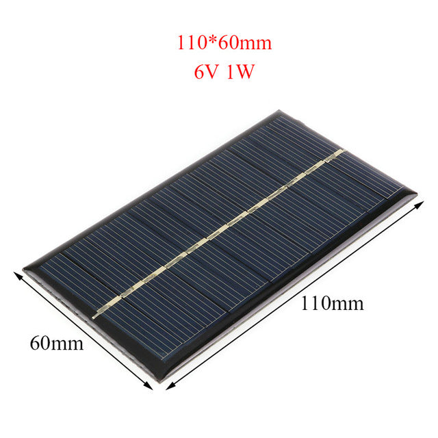 Solar Panel DIY For Battery Cell Phone Charger