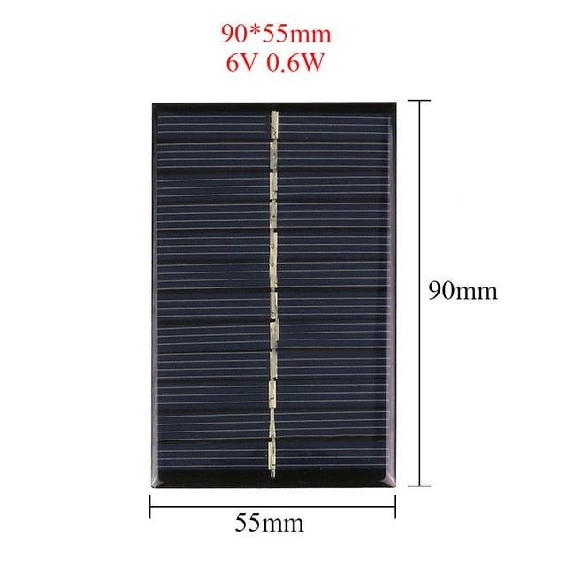 Solar Panel DIY For Battery Cell Phone Charger