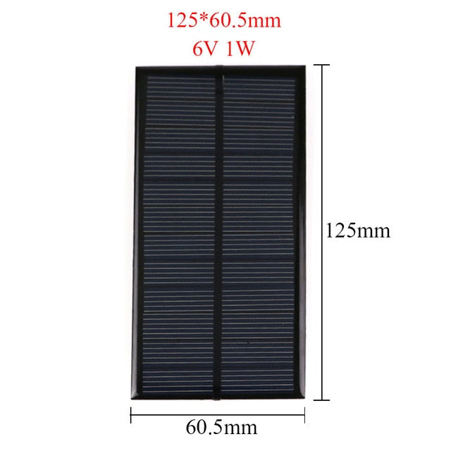 Solar Panel DIY For Battery Cell Phone Charger
