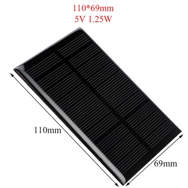 Solar Panel DIY For Battery Cell Phone Charger