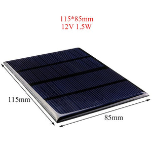 Solar Panel DIY For Battery Cell Phone Charger