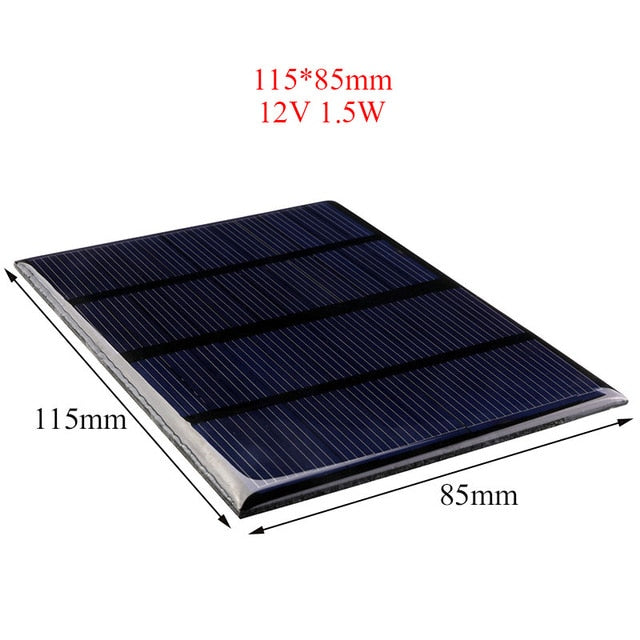 Solar Panel DIY For Battery Cell Phone Charger