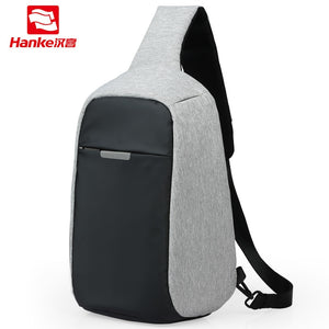 Mixi 2019 Anti-Theft Crossbody Bag Men Sling Chest Bag Fit 9.7 Inch Ipad Messenger Bag Sports Travel Small One Shoulder