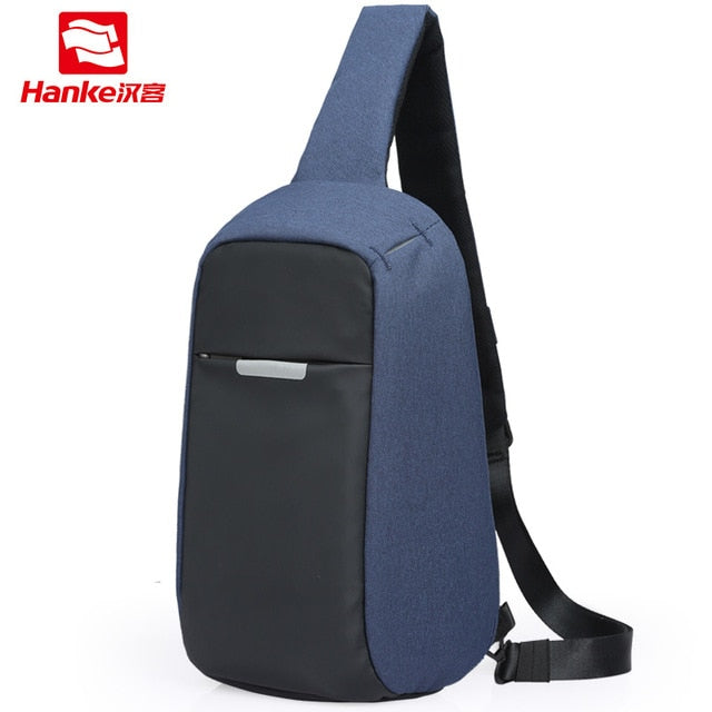 Mixi 2019 Anti-Theft Crossbody Bag Men Sling Chest Bag Fit 9.7 Inch Ipad Messenger Bag Sports Travel Small One Shoulder