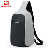 Mixi 2019 Anti-Theft Crossbody Bag Men Sling Chest Bag Fit 9.7 Inch Ipad Messenger Bag Sports Travel Small One Shoulder