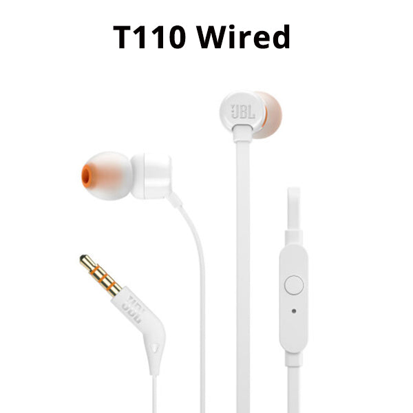 JBL T110 In-ear Earphones Wired